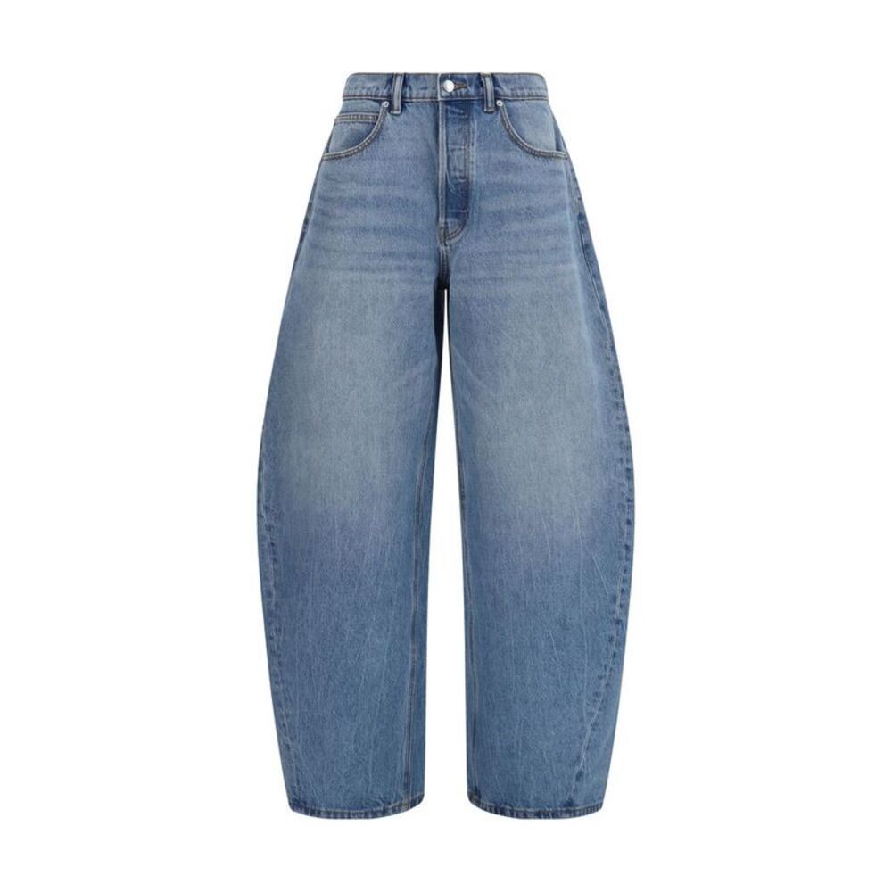 Alexander Wang Blue Cotton Jeans Women's Denim